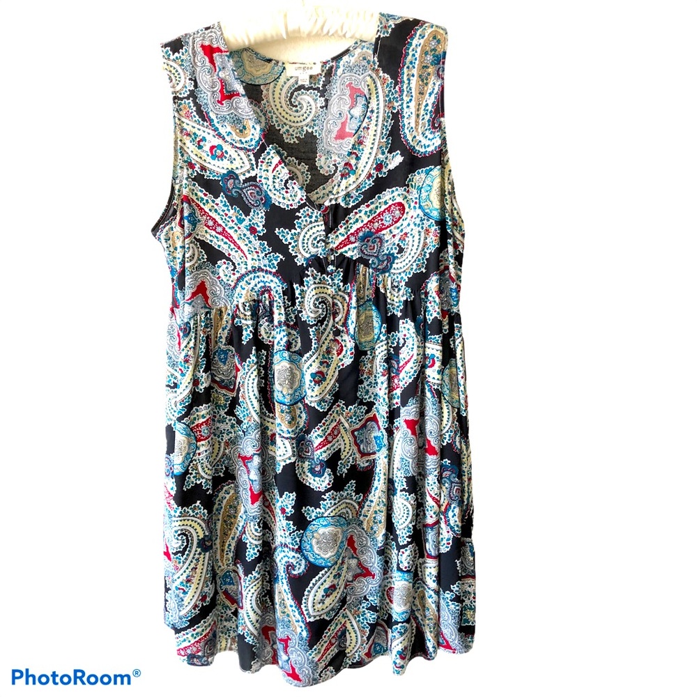 Umgee Multi-Colored dress Sz L